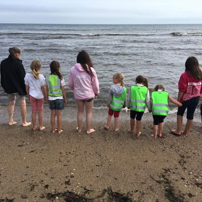 Holiday club at the seaside